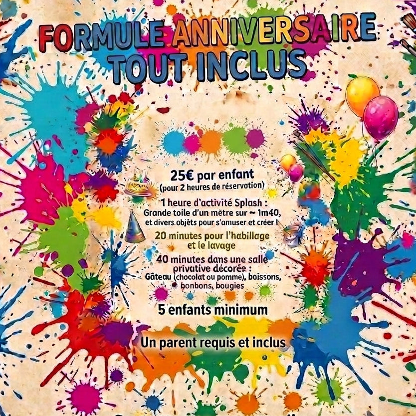 FORMULE ANNIVERSAIRE